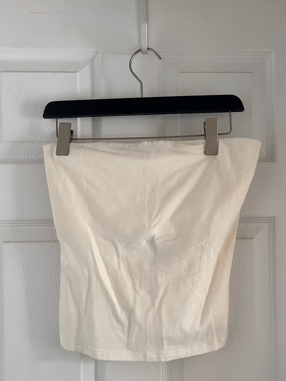 NWT Skims CreamStrapless Tube Top/Built in Bra